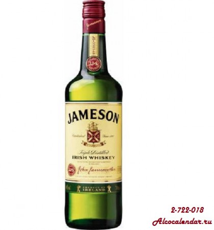 Jameson (Ирландия) Купажированный. 1000мл. - 1400р.