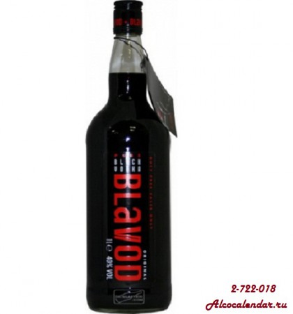 Blavod Black Vodka имеет уникальный чёрный цвет, который придаётся с помощью добавки из растения - Катеху. 1000ml.-1000р.