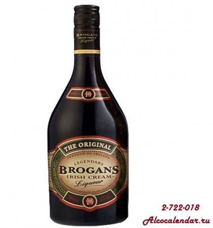 Brogans Irish Cream. Роскошный союз выдержанного в течение десяти лет односолодового ирландского виски с густыми двойными сливками с ферм ирландского графства Роял Канти Мит создают великолепный напиток. 1L-1000p.